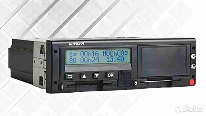 Новый тахограф Штрих.С установкой