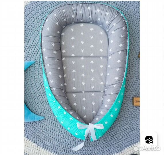 Детская кроватка 2 в1 Babyhit Rocking Crib (beige)