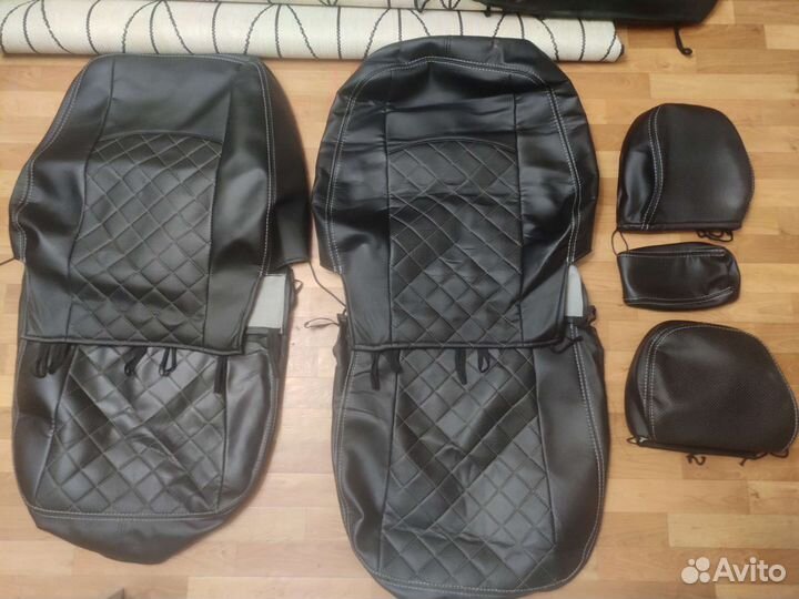 Чехлы для авто на сиденья Priora хэтчбек