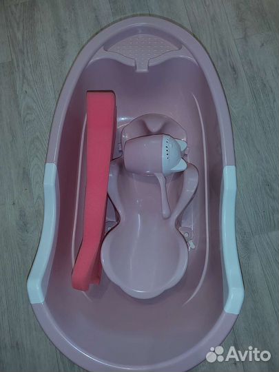 Детская ванночка для купания с горкой