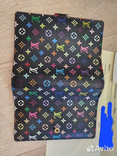 Обложка и мини-блокнот louis vuitton