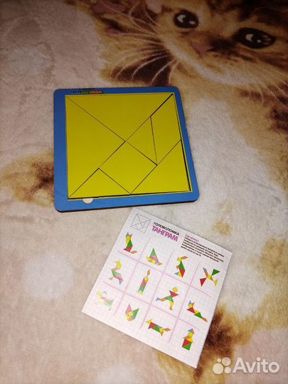 Головоломка Танграм развивающая игра