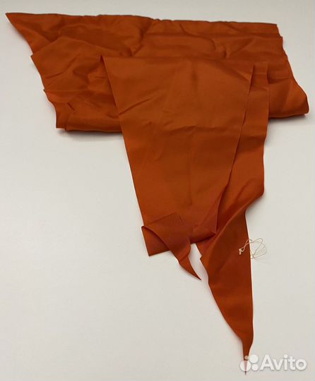 Пионерский галстук из шёлка СССР 1975-77 года