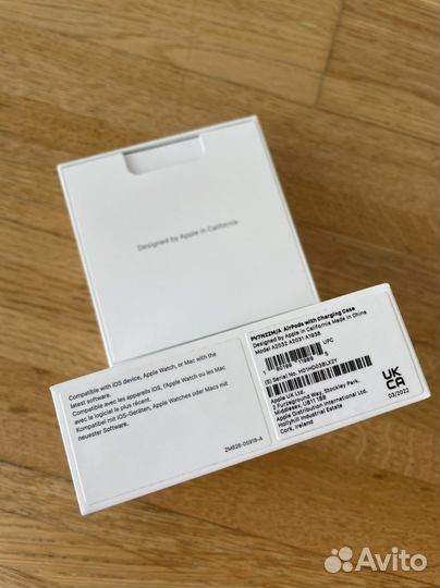 Коробочка от наушников Apple Earpods