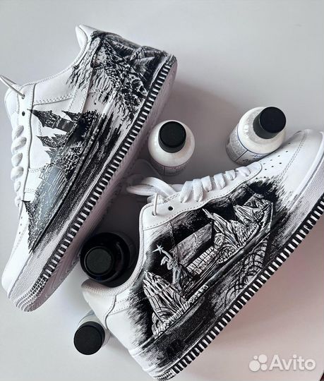 Роспись одежды, обуви, сумок-кастом,стилизация