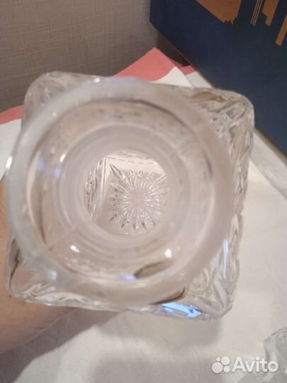 Штоф хрустальный богемия