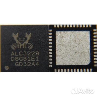 Микросхема звуковая, аудиокодек ALC3229