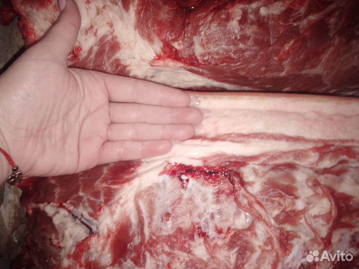 Деревенское мясо свинины