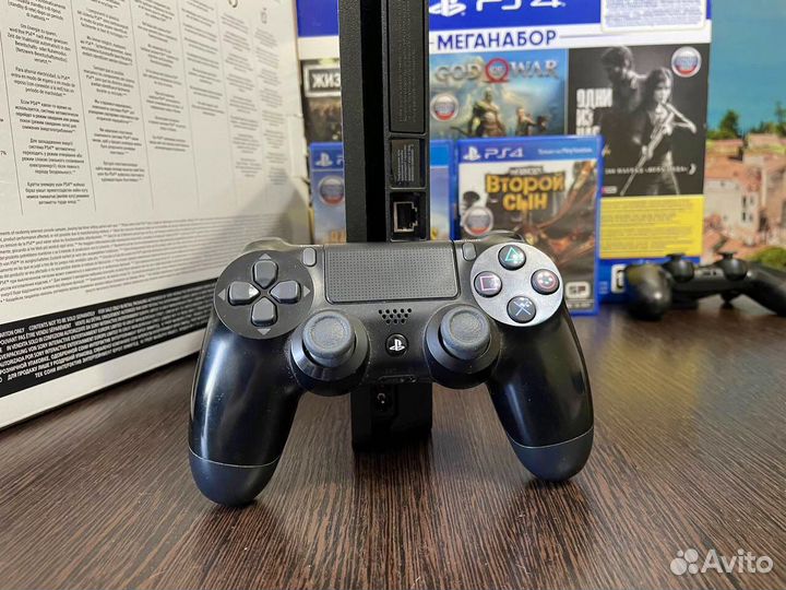 Sony Playstation 4 Slim 1 Tb / Игры / Чек
