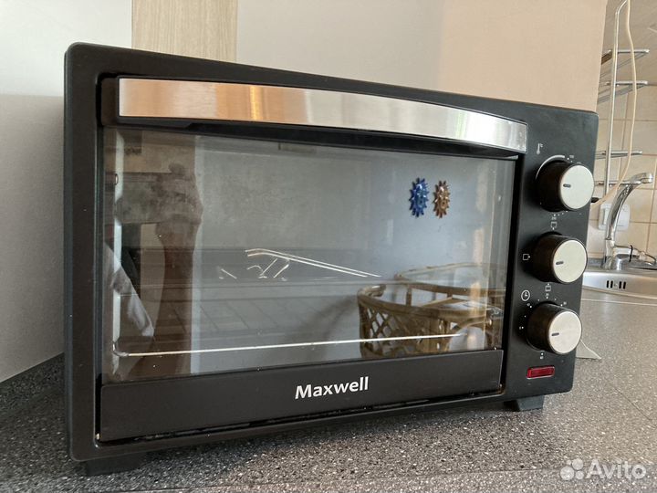 Мини печь духовка Maxwell