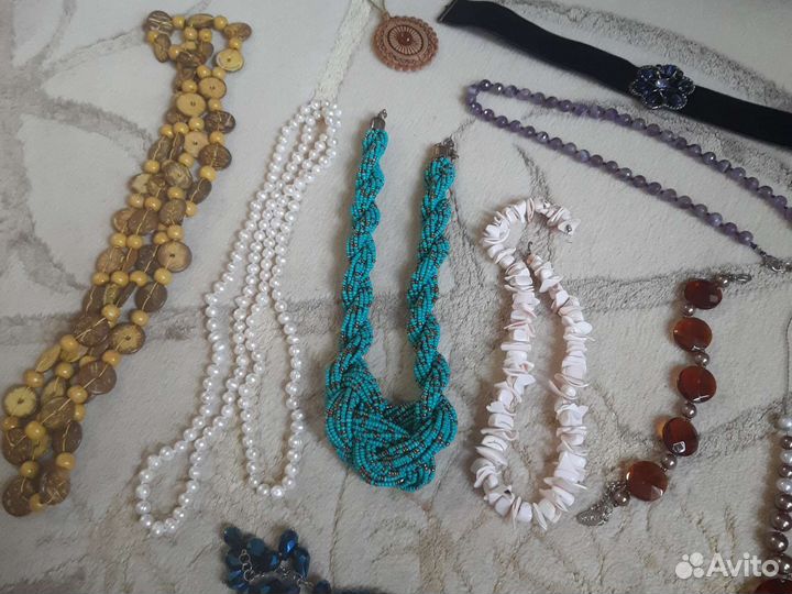 Бусы из натуральных камней СССР