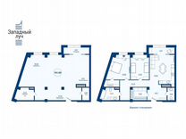 3-к. квартира, 101,7 м², 11/23 эт.