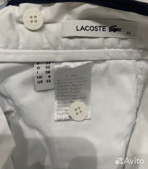 Летние женские брюки lacoste (оригинал)