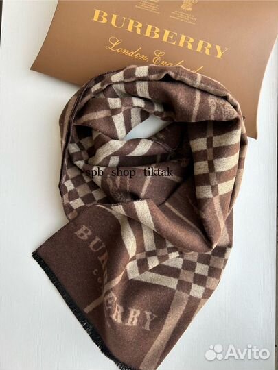 Шарф Burberry brown