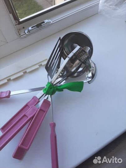 Набор кухонных принадлежностей 6 шт новый