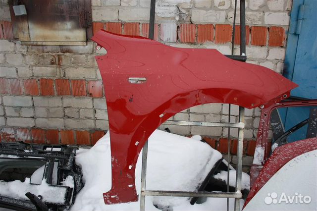 Kia X-Line 2017 Крыло переднее правое красное