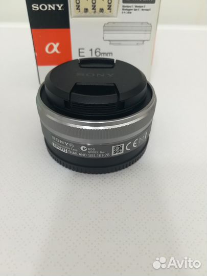 Sony E 16 mm f/ 2.8 (SEL16F28)