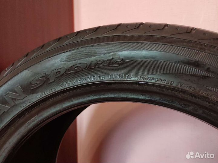 Yokohama Advan Sport V103 25/45 R18