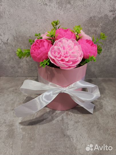 Букет из мыла ручной работы