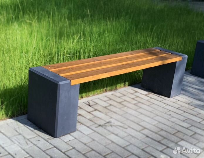 Скамейка уличная садовая