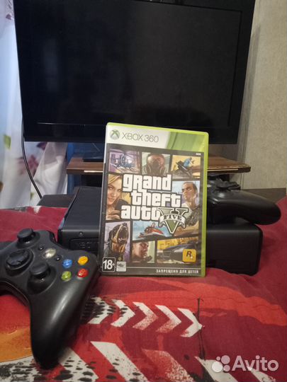 Диск GTA5 на Xbox 360