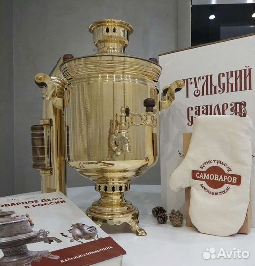 Самовар на дровах 7л. Люкс. Тульский оригинал