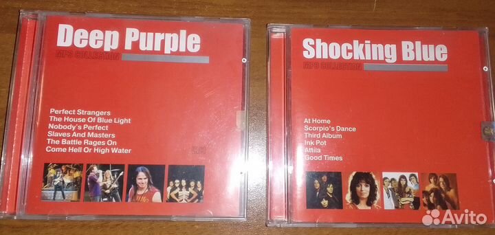 Deep Purple, Shocking Blue - CD-MP3 Лицензия