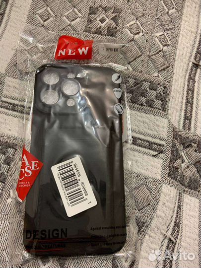 Чехол и стекло на айфон 14 pro max