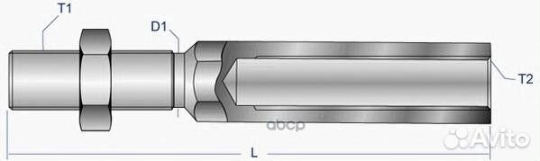 Тяга рулевая audi A4 95-01/A6 98-05/A8 94-99/VW