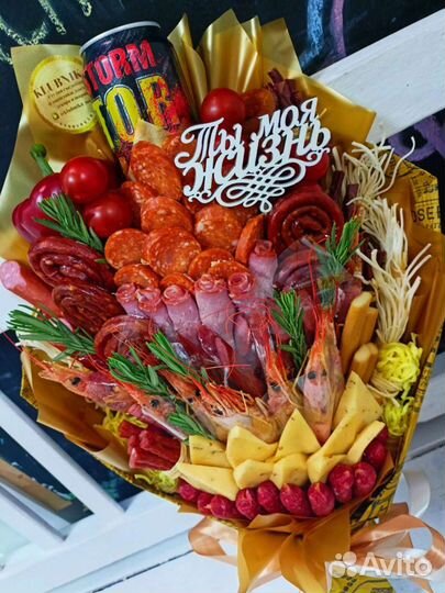 Мужские букеты