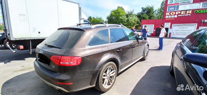 Багажник на рейлинги для audi A4 2008-2015 allroad