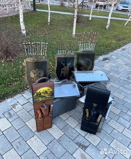 Щит подарочный/ подставка под шампуры