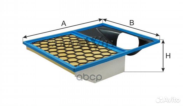 Фильтр воздушный AG1058 Goodwill