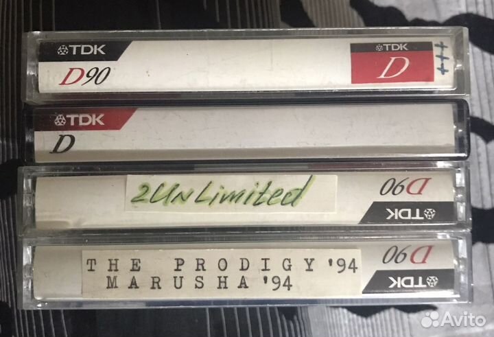 Аудио кассеты TDK, sony с записью