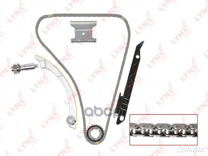 Комплект цепи грм TK0185 lynxauto
