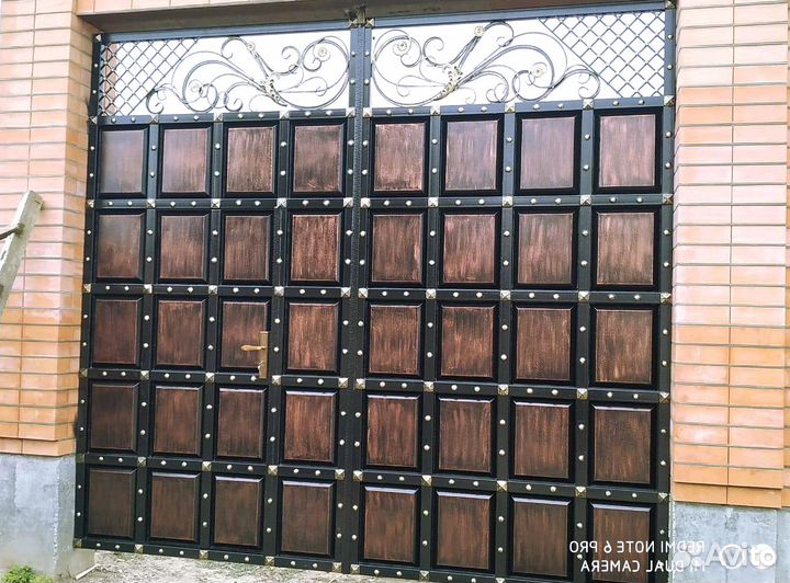 Кованые ворота