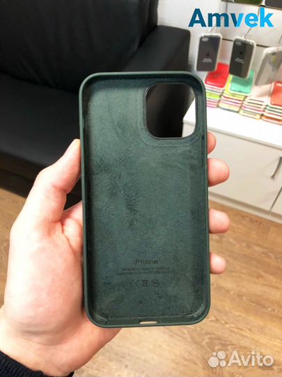 Чехол на iPhone 12 / 12 Pro (Lux копия) Зелёный