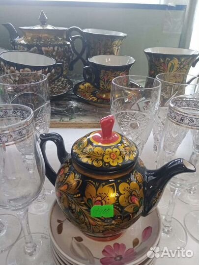 Чайник хохлома заварочный