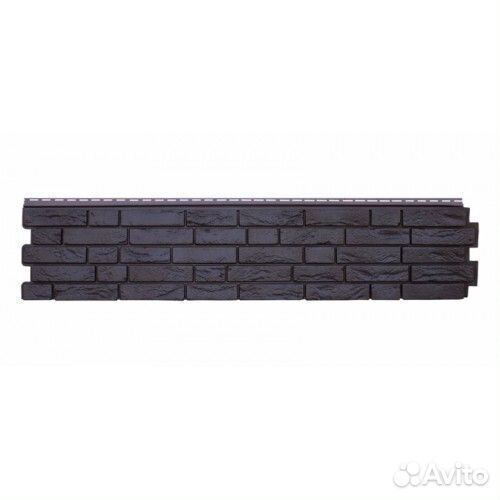 Панель фасадная Демидовский кирпич 1,475м Уголь
