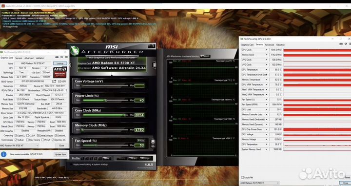 Видеокарта rx 5700 xt от asrock