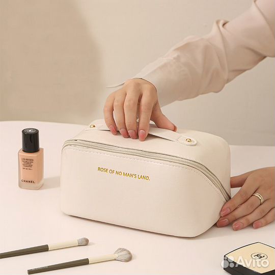 Косметичка бежевая, тд-58
