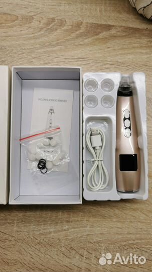 Чистка лица. Вакуумный очиститель пор