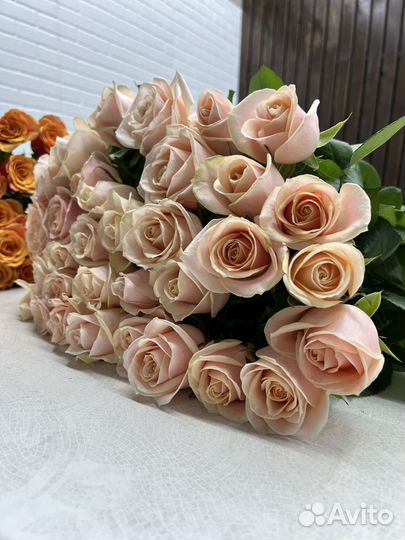 Букет свежих голландских роз