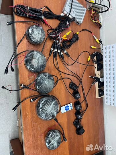 Круговой обзор на 6 камер для спецтехник