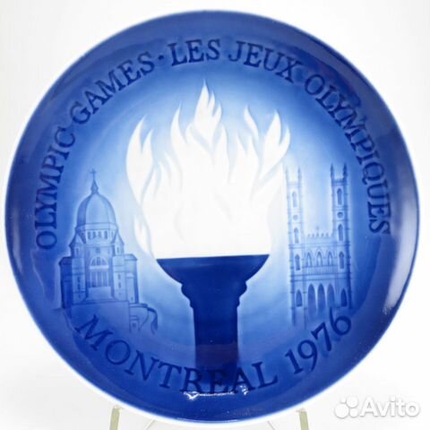 Тарелка Олимпийские Игры Канада, Монреаль 1976 B&G