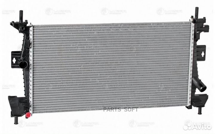 Luzar LRC1075 Радиатор ford focus III (11) 1.6i/2.0i Zetec