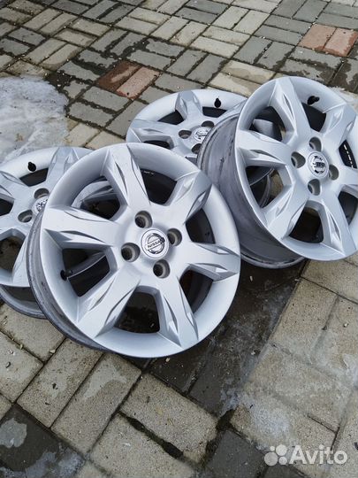 Диски литые r15на Ниссан Альмера G15