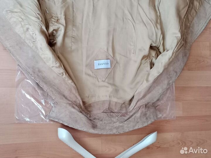 Vintage Сумочка -сундучок Куртка замша gianni