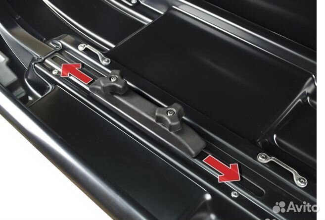 Автобокс Broomer Venture 430л. черный глянец