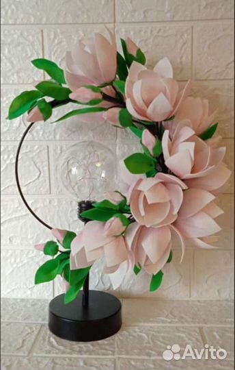 Настольные светильники из изолона и фоамирана